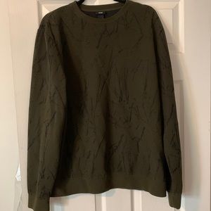 Dark Green Crewneck Sweater